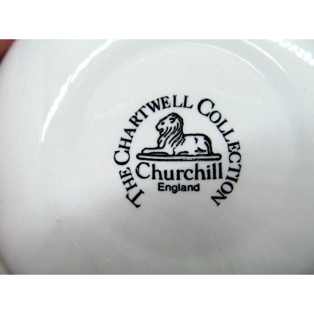 Churchill Secret Garden The Chartwell Collection 4 Floral 6 3/4